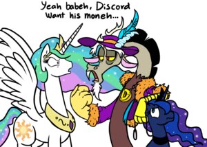 Rating: Safe Score: 0 Tags: animal_print beard blue_eyes blue_hair cheetah_print chimera clothing cosmic_hair crown cutie_mark discord_(mlp) draconequus duo e621 equid equine ethereal_hair facial_hair feathered_wings feathers female feral friendship_is_magic hair hasbro hat headgear headwear horn male mammal mickeymonster multicolored_hair my_little_pony mythological_creature mythological_equine mythology pimp pink_eyes princess_celestia_(mlp) princess_luna_(mlp) quadruped red_eyes sibling_(lore) sister_(lore) sisters_(lore) starry_hair tail two_tone_hair wing_boner winged_unicorn wings User: bunchy7s