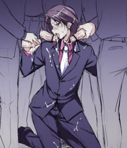 Rating: Explicit Score: 0 Tags: brown_eyes censored clothed_sex cum cum_on_body facial fellatio foursome group_sex hair kaiji karukanko kneeling long_hair male multiple_boys multiple_males open_mouth oral penis pointless_censoring red_hair rule34 seiya_ichijou suit yaoi User: bunchy7s