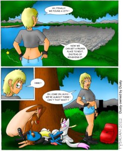 Rating: Explicit Score: 0 Tags: accessory anthro backpack black_body black_clothing black_footwear black_fur black_handwear blue_body blue_bottomwear blue_clothing blue_fur blush boots bottomwear canid canine clothed clothing comic crop_top digital_media_(artwork) dusty's_poke'adventure dusty_(dusty) e621 english_text female fingerless_gloves footwear forest fur generation_4_pokemon generation_5_pokemon gloves grey_clothing grey_topwear group group_sex hand_on_hip handwear high_place human kissing lagomorph lopunny lucario male male/female mammal midriff mienshao necktie nintendo nude outside plant pokemon pokemon_(species) sex shirt shoes shorts standing tail text threesome topwear tree trio tydrian yellow_body yellow_fur User: bunchy7s