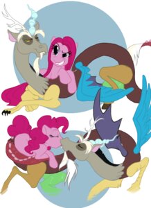 Rating: Questionable Score: 0 Tags: antlers blue_eyes chimera claws digital_media_(artwork) discord_(mlp) draconequus duo e621 earth_pony equid equine eyelashes eyes_closed facial_hair fangs feathered_wings feathers female feral friendship_is_magic goatee grey_circles hair hasbro horn horse jabberwockychamber kiss_on_lips kissing male mammal membrane_(anatomy) membranous_wings multicolored_body my_little_pony outline paws pink_body pink_hair pinkamena_(mlp) pinkie_pie_(mlp) pony quadruped red_eyes romantic romantic_couple simple_background size_difference tail tail_tuft teeth tuft white_background white_hair wings User: bunchy7s