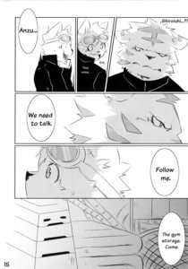 Rating: Safe Score: 0 Tags: anthro canid canine canis comic dialogue domestic_dog duo e621 english_text eyewear felid goggles greyscale hard_translated hi_res kenn male mammal monochrome pantherine text third-party_edit tiger translated translation_edit User: bunchy7s