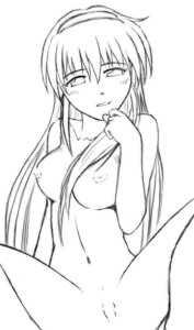 Rating: Explicit Score: 0 Tags: 1girls blush breasts censored female kit_(studio) line_art long_hair megurine_luka monochrome nipples nude rule34 solo vocaloid User: bunchy7s