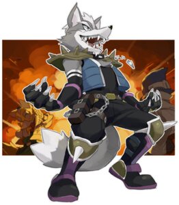 Rating: Safe Score: 0 Tags: anthro armor avian biped bird canid canine canis claws clothing detailed_background e621 falco_lombardi fox fox_mccloud fur gloves grey_body grey_fur group handwear jewelry laugh male mammal necklace nemurism nintendo parody shoulder_guards smile solo_focus standing star_fox super_smash_bros. tail wolf wolf_o'donnell User: bunchy7s