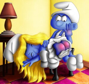 Rating: Explicit Score: 0 Tags: blue_skin female handy_smurf rule34 smurfette superschtroumpf tagme the_smurfs User: bunchy7s