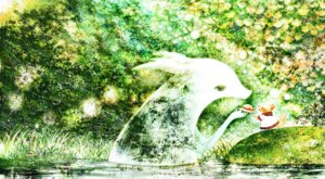 Rating: Safe Score: 0 Tags: ambiguous_gender anthro blush canid canine clothing detailed_background digital_media_(artwork) digital_painting_(artwork) duo e621 eye_contact fantasy fox grass hat headgear headwear leaf looking_at_another mammal morikawasumio nature outside painting_(artwork) plant side_view standing water young young_anthro User: bunchy7s