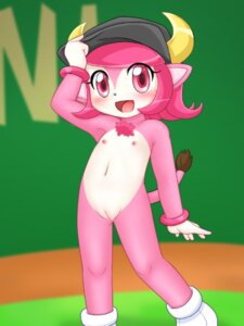 Rating: Explicit Score: 0 Tags: 3:4 anthro buffalo_bell clothing e621 female flat_chested genitals gloves hair handwear hat headgear headwear horn mascot myanie navel nipples nippon_professional_baseball open_mouth orix_buffaloes pink_eyes pink_hair short solo tail vulva young young_anthro young_female User: bunchy7s