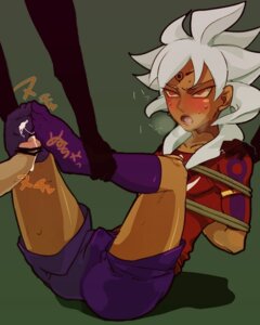 Rating: Explicit Score: 0 Tags: arms_behind_back black_gloves bondage bulge censored clothed_sex cum disembodied_penis feet footjob footjob_with_legwear footwear male orange_eyes penis purple_socks restrained rope rule34 shadow sitting sockjob socks threesome tied tied_up white_hair yaoi User: bunchy7s Rating: Explicit Score: 0 Tags: arms_behind_back black_gloves bondage bulge censored clothed_sex cum disembodied_penis feet footjob footjob_with_legwear footwear male orange_eyes penis purple_socks restrained rope rule34 shadow sitting sockjob socks threesome tied tied_up white_hair yaoi User: bunchy7s