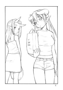 Rating: Safe Score: 0 Tags: adolescent astaroth biped black_and_white clothed clothed_female clothed_humanoid clothing demon duo e621 female female_humanoid hinemosunotari horn humanoid humanoid_pointy_ears line_art monochrome not_furry pointy_ears shinrabanshou young young_female young_humanoid User: bunchy7s
