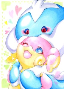 Rating: Safe Score: 0 Tags: ambiguous_gender aquatic audino blue_eyes cnidarian duo e621 eye_contact generation_5_pokemon heart_symbol hi_res hug jellicent looking_at_another mizusora15 nintendo one_eye_closed pokemon pokemon_(species) red_eyes smile User: bunchy7s
