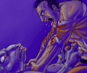 Rating: Questionable Score: 0 Tags: 6:5 ambiguous_gender angry anthro asphyxiation black_hair blood blood_on_clothing bodily_fluids choking clothing coelasquid duo e621 eye_contact felid fight generation_1_pokemon giovanni_(pokemon) gore hair human legendary_pokemon looking_at_another male mammal mewtwo muscular nintendo open_mouth pokemon pokemon_(species) purple_eyes saliva scar team_rocket teeth torn_clothing vein violence User: bunchy7s