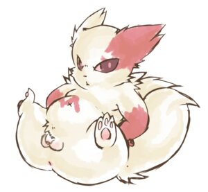 Rating: Explicit Score: 0 Tags: censored e621 flaccid fur generation_3_pokemon genitals male markings mosaic_censorship nintendo overweight overweight_male penis pokemon pokemon_(species) red_markings simple_background slightly_chubby solo unknown_artist white_background white_body white_fur zangoose User: bunchy7s