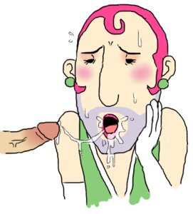 Rating: Explicit Score: 0 Tags: 2boys beard_stubble blush cum cumshot disembodied_penis earrings ionia_(mother) magypsy male mother_(series) mother_3 penis pink_hair rule34 veiny_penis yaoi User: bunchy7s