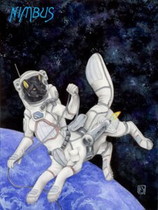 Rating: Safe Score: 0 Tags: 2009 abstract_background ambiguous_gender anthro astronaut black_body black_fur canid canid_taur canine canine_taur chakona_space e621 earth fox fox_taur fur jet_pack kacey mammal mammal_taur nimbus_(goldfur) orbit planet quadruped rocket simple_background smile solo space spacesuit tail taur yellow_eyes User: bunchy7s