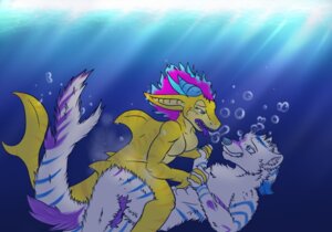 Rating: Explicit Score: 0 Tags: anthro anthro_on_anthro aquatic aquatic_dragon breasts bubble cheveron cowgirl_position dragon duo e621 eye_contact female fish from_front_position fully/fully_submerged fully_submerged gulonine hybrid kuroryushin-kuma looking_at_another male male/female mammal mustelid musteline mythological_creature mythological_scalie mythology nude on_bottom on_top scalie sex sex_in_water shark sophie_(drakeniea) straddling tail underwater underwater_sex water wolverine User: bunchy7s