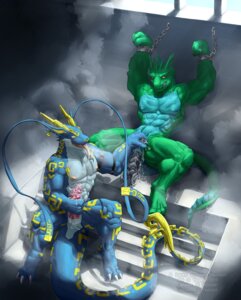 Rating: Explicit Score: 0 Tags: anal anal_masturbation anal_penetration animal_genitalia anthro anthro_on_anthro bars bdsm blue_body blue_scales bodily_fluids bondage bound chained_to_wall claws cum digital_media_(artwork) dildo dominant dominant_male dragon duo e621 ear_piercing erection fangs fingering fingering_partner genital_fluids genital_slit genitals green_body green_scales grin hi_res high-angle_view horn magic male male/male male_penetrated male_penetrating male_penetrating_male markings masturbation messy muscular mythological_creature mythological_scalie mythology nude open_mouth penetration penile penile_masturbation penis piercing precum prison_bars prison_cell reptile scales scalie sex sex_toy sitting slit_fingering slit_play slitfluid smile spread_eagle spread_legs spreading submissive submissive_male tail tattoo teeth thick_penis todex tongue toying_self wall_bondage water yellow_eyes User: bunchy7s