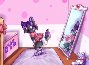 Rating: Safe Score: 0 Tags: 2010 3_toes accessory ageplay ambiguous_gender animal_plushie ankle_bow anthro bear_plushie bedroom biped black_nose bottomwear bow_(decoration) bow_(feature) bow_accessory bow_dress bow_in_back bow_ribbon canid canine canis clean_diaper clothed clothing clothing_bow decoration detailed_background diaper diaper_under_clothing dress e621 exposed_diaper feet floral floral_clothing floral_footwear flower flower_ornament footwear fur gloves_(marking) grey_body grey_ears grey_fur grey_tail hair hair_accessory hair_bow hair_ribbon highlights_(coloring) hybrid_plushie inanimate_object infantilism inside leg_markings looking_at_mirror looking_at_object looking_back mammal markings mirror mirror_reflection multicolored_body multicolored_ears multicolored_fur multicolored_tail neck_bow on_rug pink_body pink_clothing pink_dress pink_ears pink_fur pink_highlights pink_markings pink_topwear plant plantigrade plushie pupspace purple_body purple_clothing purple_ears purple_eyes purple_footwear purple_fur purple_hair purple_markings purple_rug purple_sandals purple_shoes purple_teddy_bear reflection ribbons roleplay rug sandals shaded shadow shoes short_hair signature skirt smile snout socks_(marking) solo square_rug tail teddy_bear toes topwear toy_box twin_ankle_bows twin_bows upskirt waist_bow wearing_diaper white_body white_diaper white_fur white_markings wolf young young_ambiguous young_anthro User: bunchy7s