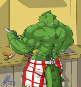 Rating: Safe Score: 0 Tags: 2014 abs alligator alligatorid anthro apron athletic biceps big_muscles biped bottomwear carrot clothed clothing cooking crocodile crocodilian cutlery e621 food frown green_body green_skin holding_object holding_spoon horn kitchen kitchen_utensils knife male muscular muscular_anthro muscular_male orange_eyes pecs plant pose rear_view reptile scales scalie shorts solo spoon standing tools topless vegetable wani yellow_body yellow_eyes yellow_skin yongdasom User: bunchy7s Rating: Safe Score: 0 Tags: 2014 abs alligator alligatorid anthro apron athletic biceps big_muscles biped bottomwear carrot clothed clothing cooking crocodile crocodilian cutlery e621 food frown green_body green_skin holding_object holding_spoon horn kitchen kitchen_utensils knife male muscular muscular_anthro muscular_male orange_eyes pecs plant pose rear_view reptile scales scalie shorts solo spoon standing tools topless vegetable wani yellow_body yellow_eyes yellow_skin yongdasom User: bunchy7s