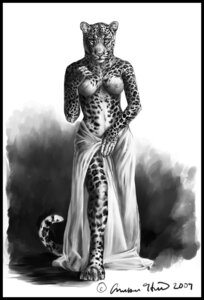 Rating: Questionable Score: 0 Tags: 2009 amber_hill anthro areola bed_sheet bedding black_border border breasts clothed clothing e621 felid female fur leopard mammal markings monochrome nipples pantherine photorealism realistic signature simple_background solo spots spotted_body spotted_fur tail topless translucent whiskers white_background white_body white_fur User: bunchy7s