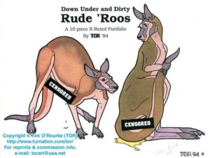 Rating: Explicit Score: 0 Tags: 1994 bodily_fluids censor_bar censored duo e621 english_text female feral genital_fluids genitals kangaroo macropod male male/female mammal marker_(artwork) marsupial nude penis tail text tim_o'rourke traditional_media_(artwork) urine url User: bunchy7s