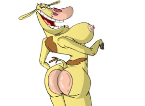 Rating: Questionable Score: 0 Tags: anthro big_breasts biped blonde_hair bovid bovine breasts butt cartoon_network cattle cow_(cow_and_chicken) cow_and_chicken e621 eevo_(author) female hair hooves horn huge_breasts long_hair looking_at_viewer mammal nipples nude pose presenting presenting_hindquarters side_boob solo standing toony User: bunchy7s
