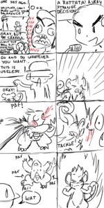 Rating: Questionable Score: 0 Tags: 1:2 :c ambiguous_gender black_and_white blood bodily_fluids comic dialogue digital_drawing_(artwork) digital_media_(artwork) e621 english_text feral generation_1_pokemon generation_2_pokemon hi_res htfcuddles human humor line_art male mammal monochrome nintendo pokemon pokemon_(species) rattata rodent round_ears sketch text tyranitar User: bunchy7s Rating: Questionable Score: 0 Tags: 1:2 :c ambiguous_gender black_and_white blood bodily_fluids comic dialogue digital_drawing_(artwork) digital_media_(artwork) e621 english_text feral generation_1_pokemon generation_2_pokemon hi_res htfcuddles human humor line_art male mammal monochrome nintendo pokemon pokemon_(species) rattata rodent round_ears sketch text tyranitar User: bunchy7s