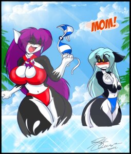 Rating: Questionable Score: 0 Tags: 2012 anthro assisted_exposure bathing big_breasts bikini bikini_removed bikini_theft bikini_top_removed black_body black_border black_fur blackwind_zero blue_hair blush border breasts canid canine child cleavage clothed clothing clothing_theft cloud covering covering_breasts covering_self curvy_figure duo e621 embarrassed eyes_closed female fox fur hair holding_bikini_top huge_thighs long_hair mammal mastergodai mother_(lore) navel o-ring o-ring_bikini o-ring_bikini_top o-ring_swimwear open_mouth outside parent_(lore) purple_hair selene_(blackwind_zero) silphia skimpy sky small_waist standing stealing swimwear swimwear_removed swimwear_theft tail thick_thighs tight_clothing topless two-piece_swimsuit water wide_hips yellow_eyes young User: bunchy7s