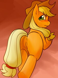 Rating: Explicit Score: 0 Tags: 2013 3:4 anus applejack_(mlp) blonde_hair blush butt clothing cowboy_hat e621 earth_pony equid equine female feral friendship_is_magic fur genitals green_eyes hair hasbro hat headgear headwear horse long_hair looking_at_viewer mammal my_little_pony norang94 orange_body orange_fur pony solo vulva User: bunchy7s