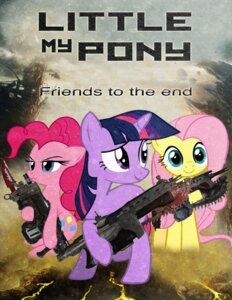 Rating: Safe Score: 0 Tags: 2013 2014 arms_back assault_rifle blue_eyes chainsaw crossover e621 earth_pony epic_games equid equine eyewear feathered_wings feathers female fluttershy_(mlp) friendship_is_magic fur gears_of_war green_eyes group gun hair hasbro heart_symbol horn horse humor long_hair mammal microsoft multicolored_hair my_little_pony mythological_creature mythological_equine mythology pegasus pink_hair pinkie_pie_(mlp) pony power_tool purple_body purple_eyes purple_fur purple_hair ranged_weapon rifle smile tools twilight_sparkle_(mlp) two_tone_hair unicorn unknown_artist war weapon wings xbox_game_studios yellow_body yellow_feathers User: bunchy7s