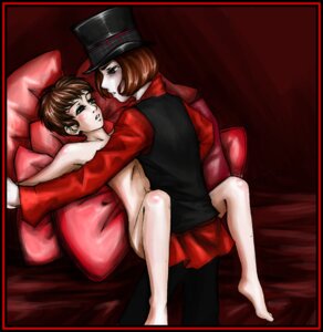 Rating: Explicit Score: 0 Tags: age_difference anal_sex brown_eyes brown_hair charlie_and_the_chocolate_factory charlie_bucket clothed_male_nude_male cmnm green_eyes legs_held_open looking_at_partner male male_only no_visible_genitalia older_male_and_younger_male outstretched_arms pillows rule34 tagme top_hat vest willy_wonka willy_wonka_and_the_chocolate_factory User: bunchy7s