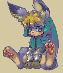 Rating: Safe Score: 0 Tags: anthro blue_eyes blush bottomless clothed clothing cornelius_(odin_sphere) e621 jeacn lagomorph leporid male mammal odin_sphere pooka rabbit solo vanillaware User: bunchy7s