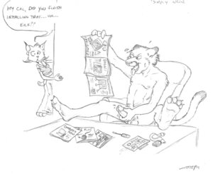 Rating: Explicit Score: 0 Tags: 2007 anthro balls being_watched bodily_fluids calorath_(character) caught_in_the_act caught_masturbating cougar dialogue duo e621 english_text erection felid feline female geek genitals humor looking_at_another magazine male mammal masturbation monochrome nephilia nude penile penile_masturbation penis pornography signature solo_focus speech_bubble sweat tail text walk-in User: bunchy7s Rating: Explicit Score: 0 Tags: 2007 anthro balls being_watched bodily_fluids calorath_(character) caught_in_the_act caught_masturbating cougar dialogue duo e621 english_text erection felid feline female geek genitals humor looking_at_another magazine male mammal masturbation monochrome nephilia nude penile penile_masturbation penis pornography signature solo_focus speech_bubble sweat tail text walk-in User: bunchy7s