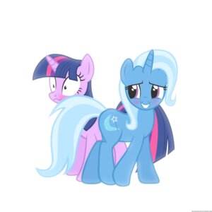 Rating: Safe Score: 0 Tags: 1:1 absurd_res blue_body blue_fur blush cutie_mark duo e621 embarrassed equid equine female female/female feral flirting friendship_is_magic fur hair hasbro hi_res horn horse mammal multicolored_hair my_little_pony mythological_creature mythological_equine mythology navitaserussirus pony purple_body purple_eyes purple_fur purple_hair quadruped scrunchie_face simple_background smile tail text trixie_(mlp) tumblr twilight_sparkle_(mlp) two_tone_hair unicorn url white_background User: bunchy7s
