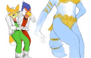 Rating: Questionable Score: 0 Tags: anthro blue_body blue_feathers blue_fur blue_hair butt canid canine e621 falco_lombardi feathers female fox fox_mccloud fredryk_phox fur group hair krystal_(star_fox) male mammal nintendo paintchat simple_background star_fox tail white_background white_body white_fur User: bunchy7s Rating: Questionable Score: 0 Tags: anthro blue_body blue_feathers blue_fur blue_hair butt canid canine e621 falco_lombardi feathers female fox fox_mccloud fredryk_phox fur group hair krystal_(star_fox) male mammal nintendo paintchat simple_background star_fox tail white_background white_body white_fur User: bunchy7s