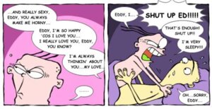 Rating: Explicit Score: 0 Tags: ed_(ed_edd_n_eddy) ed_edd_n_eddy eddy_(ed_edd_n_eddy) male male_only rule34 samo straight_hair tagme yaoi User: bunchy7s