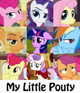 Rating: Safe Score: 0 Tags: accessory alternate_hairstyle amber_eyes apple_bloom_(mlp) apple_jewel_(mlp) applejack_(mlp) blonde_hair blue_body blue_eyes blue_eyeshadow blue_fur bow_(feature) bow_accessory bow_ribbon cape clothing crossed_arms duckface e621 earth_pony equid equine eyebrows eyelashes eyeshadow female feral fluttershy_(mlp) friendship_is_magic fur green_eyes group hair hair_accessory hair_bow hair_ribbon half-closed_eyes hasbro horn horse long_hair looking_at_viewer makeup mammal multicolored_hair my_little_pony mythological_creature mythological_equine mythology narrowed_eyes orange_body orange_fur pink_body pink_fur pink_hair pinkie_pie_(mlp) pony pouting purple_body purple_eyes purple_fur purple_hair purple_horn rainbow_dash_(mlp) rainbow_hair raised_eyebrow rarity_(mlp) red_eyes red_hair ribbons scootaloo_(mlp) smile sweetie_belle_(mlp) twilight_sparkle_(mlp) two_tone_hair unicorn unknown_artist white_body white_fur white_horn yellow_body yellow_fur User: bunchy7s