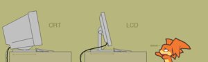 Rating: Safe Score: 0 Tags: aliasing anthro bandai_namco big_head comparison crt darkdoomer desk digimon digimon_(species) digital_media_(artwork) directional_arrow e621 electronics furniture head_wings keyboard lcd male membrane_(anatomy) membranous_wings monitor nude open_mouth patachu patamon side_view simple_background solo table toony unusual_wing_placement wings User: bunchy7s