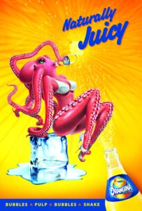 Rating: Questionable Score: 0 Tags: advertisement anthro aquatic cephalopod clothed clothing coleoid e621 female ffl_paris ice ice_cube mollusk octopodiform official_art orangina poster poster_template skimpy solo suntory_holdings_limited User: bunchy7s