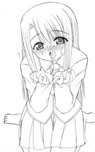 Rating: Questionable Score: 0 Tags: blush cum fate/stay_night fate_(series) female illyasviel_von_einzbern monochrome rule34 User: bunchy7s