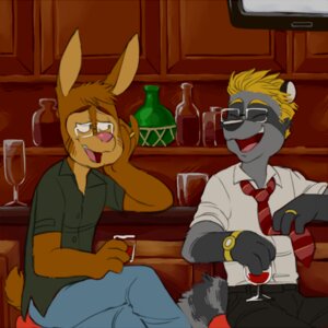 Rating: Safe Score: 0 Tags: 1:1 anthro bar beverage duo e621 eyewear food glasses lagomorph leporid male mammal neil_(character) procyonid rabbit raccoon tail vasuki User: bunchy7s Rating: Safe Score: 0 Tags: 1:1 anthro bar beverage duo e621 eyewear food glasses lagomorph leporid male mammal neil_(character) procyonid rabbit raccoon tail vasuki User: bunchy7s