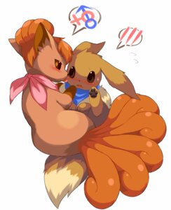 Rating: Questionable Score: 0 Tags: blush bodily_fluids brown_eyes canid canine duo e621 eevee exclamation_point feet female feral generation_1_pokemon hair hindpaw kemono licking male male/female mammal multi_tail nintendo orange_hair paws pokemon pokemon_(species) scarf shy sweat tail tongue tongue_out vulpix wkar User: bunchy7s Rating: Questionable Score: 0 Tags: blush bodily_fluids brown_eyes canid canine duo e621 eevee exclamation_point feet female feral generation_1_pokemon hair hindpaw kemono licking male male/female mammal multi_tail nintendo orange_hair paws pokemon pokemon_(species) scarf shy sweat tail tongue tongue_out vulpix wkar User: bunchy7s