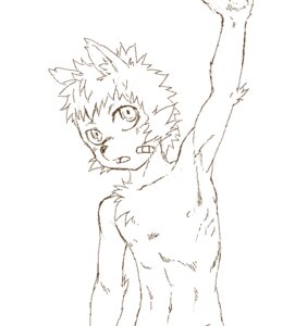 Rating: Safe Score: 0 Tags: aliasing anthro band-aid bandage canid canine canis clothed clothing digital_media_(artwork) domestic_dog e621 front_view hair inner_ear_fluff kiske_7key looking_at_viewer male mammal monochrome nipples oekaki open_mouth raised_arm short_hair simple_background sketch solo topless tuft white_background User: bunchy7s
