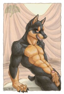 Rating: Explicit Score: 0 Tags: 2010 5_fingers abs animal_genitalia anthro balls black_nose canid canine canis claws detailed dobermann domestic_dog e621 fingers fur genitals ginko_dog inner_ear_fluff looking_aside looking_at_viewer male mammal muscular muscular_anthro muscular_male nipples nude open_mouth open_smile penis penis_tip pinscher pubes red_eyes sheath short_tail smile solo tail tan_body tan_fur tuft User: bunchy7s