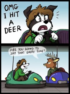 Rating: Safe Score: 0 Tags: 2014 :d annoyed anthro antlers arcade black_body black_fur border_collie brown_body brown_fur brown_hair bumper_car bumper_cars canid canine canis clever clothing collie comic cute_fangs daww deer dialogue domestic_dog driving duo e621 english_text fangs female fur hair herding_dog hoodie horn humor joke laugh male mammal open_mouth pastoral_dog seat sheepdog shocked sirod_(character) smile teeth text tirrel tirrel_(tirrel) tongue topwear unavailable_at_source vehicle User: bunchy7s Rating: Safe Score: 0 Tags: 2014 :d annoyed anthro antlers arcade black_body black_fur border_collie brown_body brown_fur brown_hair bumper_car bumper_cars canid canine canis clever clothing collie comic cute_fangs daww deer dialogue domestic_dog driving duo e621 english_text fangs female fur hair herding_dog hoodie horn humor joke laugh male mammal open_mouth pastoral_dog seat sheepdog shocked sirod_(character) smile teeth text tirrel tirrel_(tirrel) tongue topwear unavailable_at_source vehicle User: bunchy7s