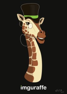 Rating: Safe Score: 0 Tags: 2012 :d ambiguous_gender black_background black_clothing classy clothing e621 english_text eyewear giraffe giraffid hair happy hat headgear headwear imguraffe mammal monocle open_mouth simple_background smile solo teeth text top_hat unknown_artist User: bunchy7s