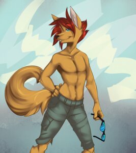 Rating: Safe Score: 0 Tags: 5_fingers anthro biped black_nose blue_eyes bottomwear cargo_shorts clothed clothing e621 eyewear fingers front_view fur hair hand_on_hip holding_eyewear holding_object humanoid_hands looking_aside male portrait red_hair short_hair shorts smile solo soraslipheed standing sunglasses tail tan_body tan_fur three-quarter_portrait topless User: bunchy7s Rating: Safe Score: 0 Tags: 5_fingers anthro biped black_nose blue_eyes bottomwear cargo_shorts clothed clothing e621 eyewear fingers front_view fur hair hand_on_hip holding_eyewear holding_object humanoid_hands looking_aside male portrait red_hair short_hair shorts smile solo soraslipheed standing sunglasses tail tan_body tan_fur three-quarter_portrait topless User: bunchy7s