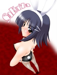 Rating: Questionable Score: 0 Tags: aizawa_sakuya animal_ear black_hair brown_eyes bunny_ear bunnysuit down_blouse female fishnets from_above from_behind hakkai hayate_no_gotoku! high_heels looking_back nipple_slip nipples rule34 shoes short_hair wrist_cuffs User: bunchy7s Rating: Questionable Score: 0 Tags: aizawa_sakuya animal_ear black_hair brown_eyes bunny_ear bunnysuit down_blouse female fishnets from_above from_behind hakkai hayate_no_gotoku! high_heels looking_back nipple_slip nipples rule34 shoes short_hair wrist_cuffs User: bunchy7s