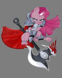Rating: Safe Score: 0 Tags: 2013 absurd_res alpha_channel armor axe blood blue_eyes bodily_fluids cape clothing crossover e621 earth_pony equid equine female feral frenchytoastyy friendship_is_magic fur hair hasbro hi_res horse league_of_legends long_hair looking_back mammal melee_weapon my_little_pony pink_body pink_fur pink_hair pinkamena_(mlp) pinkie_pie_(mlp) pony riot_games scar simple_background solo spikes tencent transparent_background warrior weapon User: bunchy7s