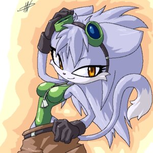 Rating: Questionable Score: 0 Tags: 1:1 2005 amber_eyes anthro biped breasts clothed clothing digital_media_(artwork) dog_tags domestic_cat e621 eyewear felid feline felis female fur gloves goggles grey_body grey_fur grey_hair hair hand_on_hip handwear looking_at_viewer low_res mammal militia_(thefuckingdevil) sega solo sonic_the_hedgehog_(series) standing tail thefuckingdevil tight_clothing User: bunchy7s