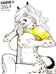 Rating: Explicit Score: 0 Tags: 2010 anthro breast_fondling breast_play breasts clothed clothing clothing_lift e621 electric_guitar english_text felid feline female fondling guitar hand_on_breast licking looking_at_viewer lynx mammal marker_(artwork) max_blackrabbit musical_instrument nipple_piercing nipples panties pen_(artwork) piercing plucked_string_instrument shirt shirt_lift simple_background solo string_instrument tail text tongue tongue_out topwear traditional_media_(artwork) underwear whiskers white_background User: bunchy7s