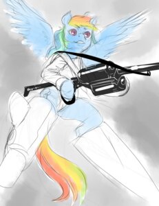 Rating: Safe Score: 0 Tags: anthro anthrofied blue_body blue_feathers blue_fur crossover e621 equid equine feathered_wings feathers female friendship_is_magic fur gun hair hasbro mammal multicolored_hair multicolored_tail my_little_pony mythological_creature mythological_equine mythology ottanta parody pegasus pink_eyes rainbow_dash_(mlp) rainbow_hair rainbow_tail ranged_weapon simple_background solo strike_witches tail toony weapon wings User: bunchy7s